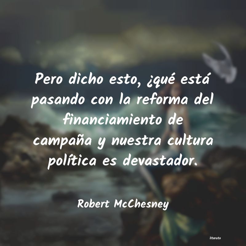 Frases de Robert McChesney