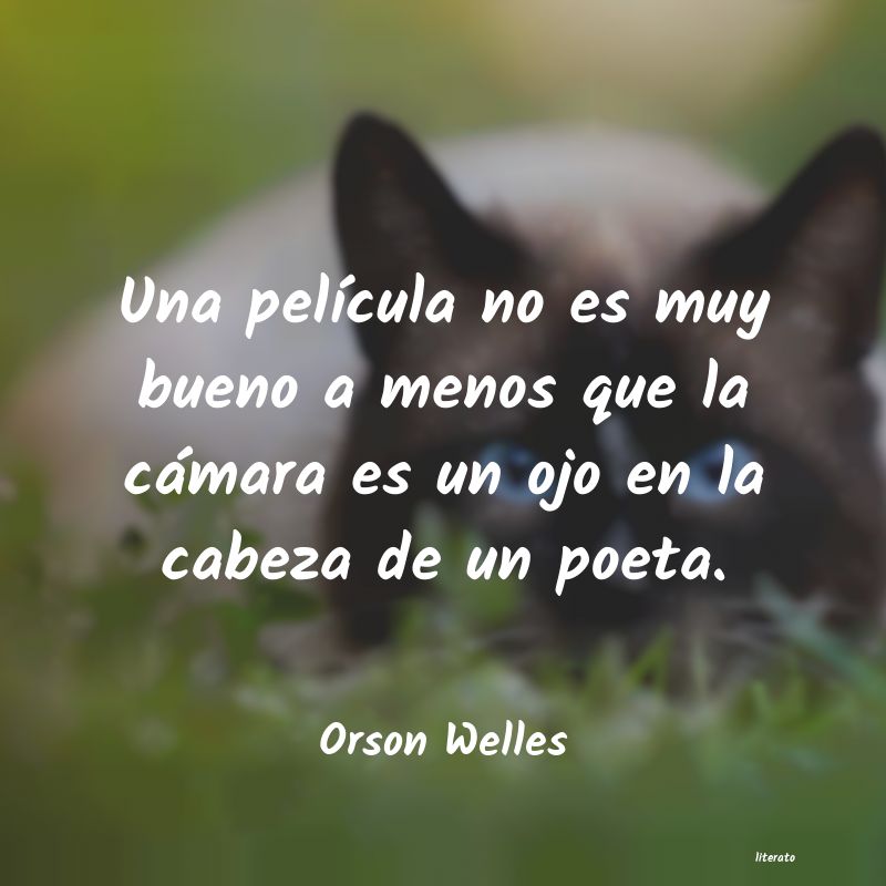 frases de Orson Welles