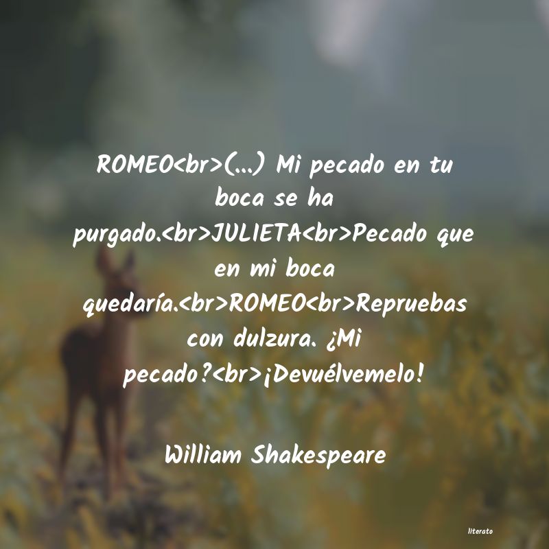 Frases de William Shakespeare