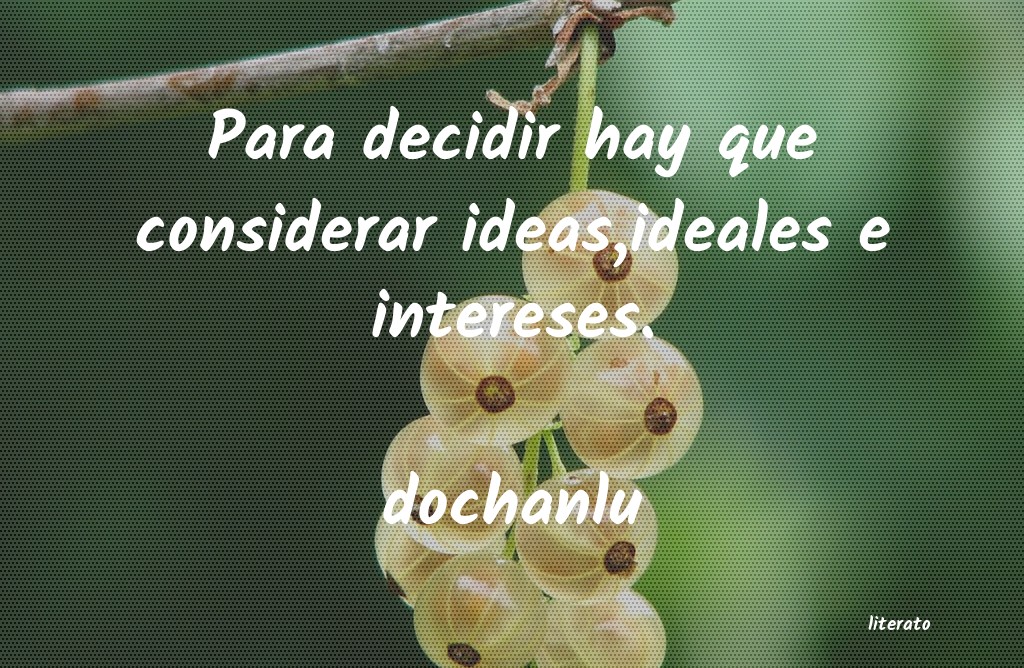 frases de dochanlu