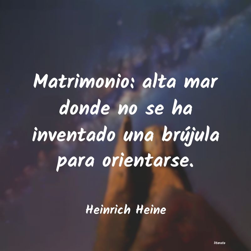 frases de Heinrich Heine
