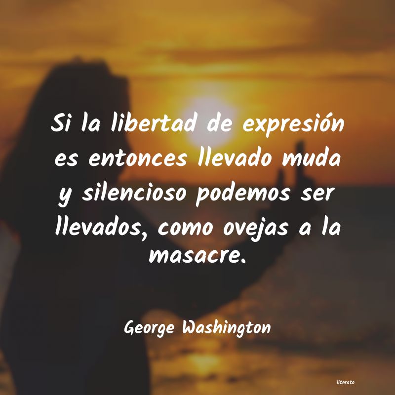 Frases de George Washington