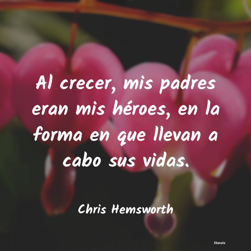 Frases de Chris Hemsworth