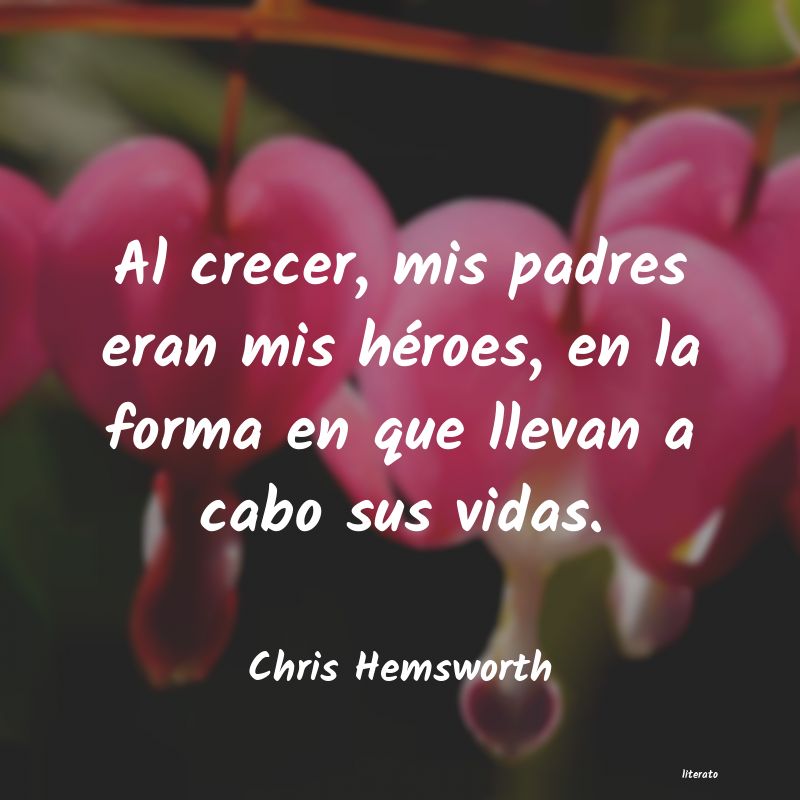 frases de Chris Hemsworth