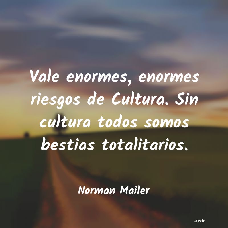 frases de Norman Mailer