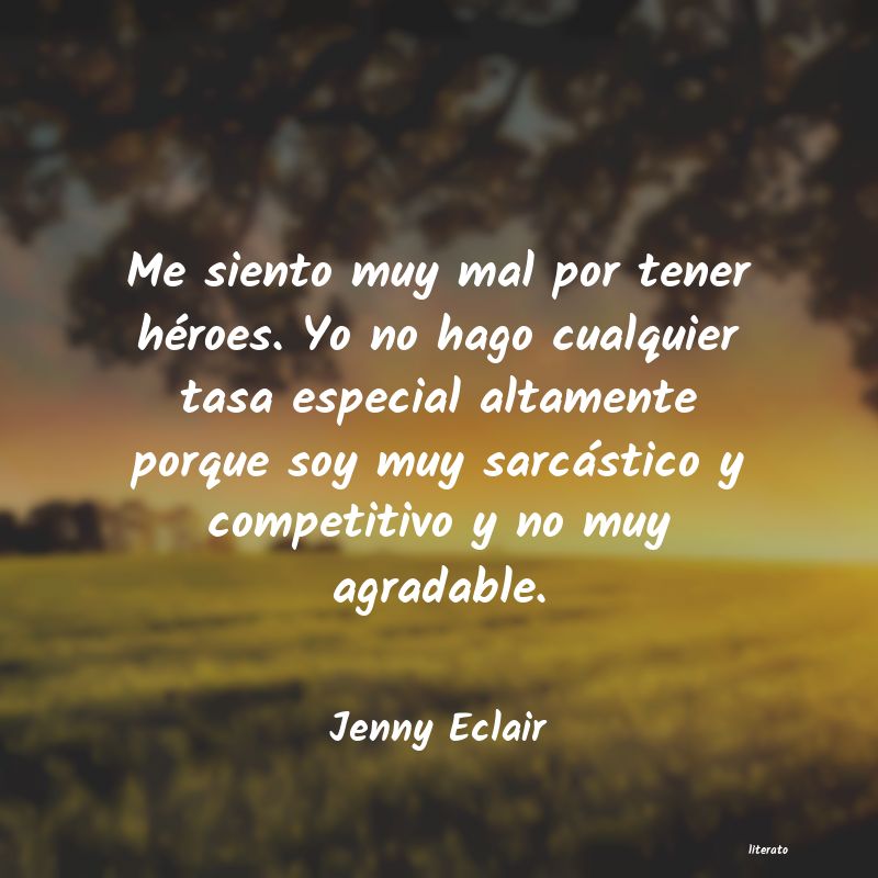 Frases de Jenny Eclair