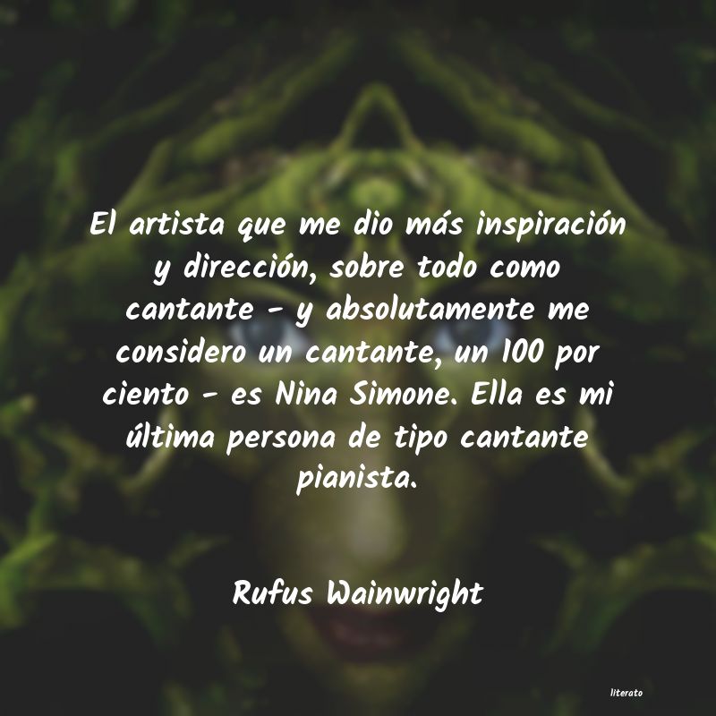 frases de Rufus Wainwright