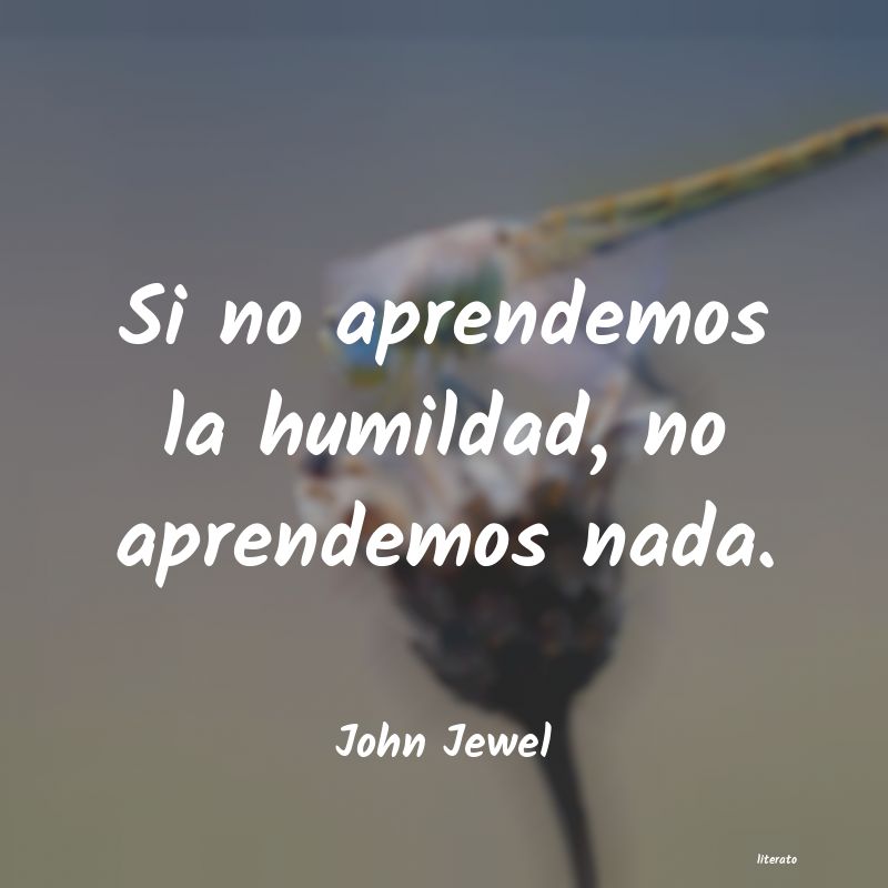 frases de John Jewel