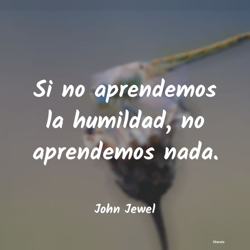 Frases de John Jewel