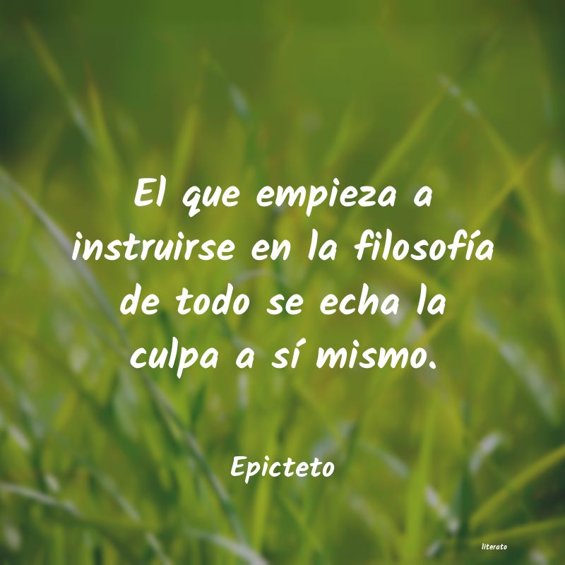 Frases de Epicteto