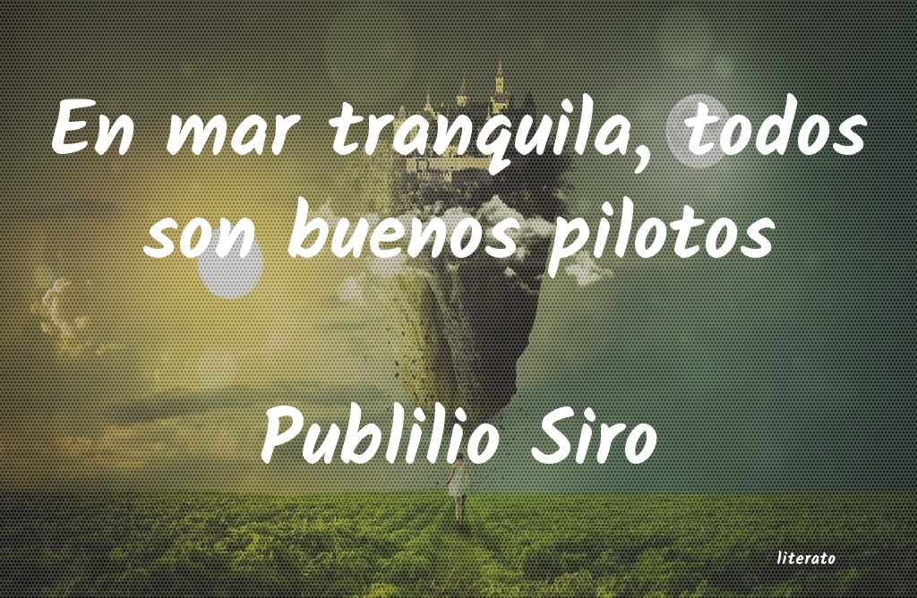 frases de Publilio Siro