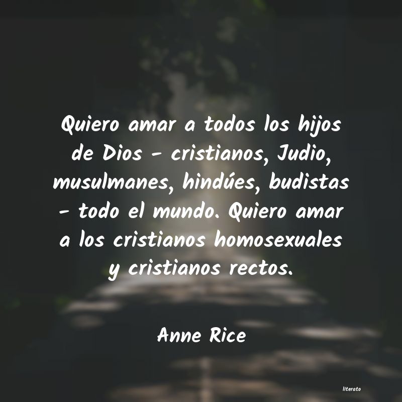 Frases de Anne Rice