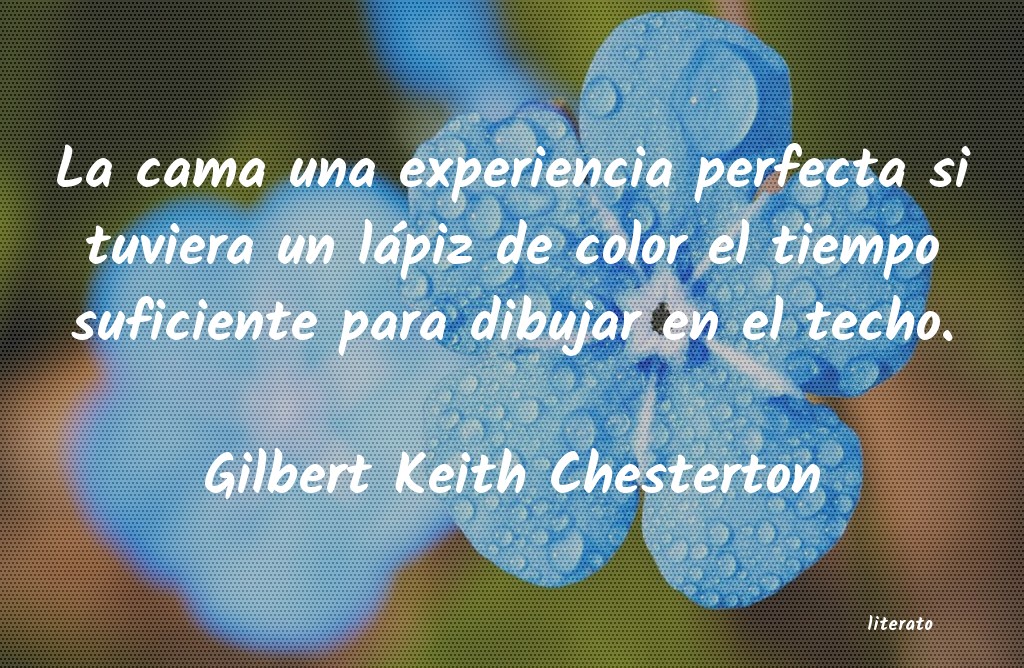 Frases de Gilbert Keith Chesterton