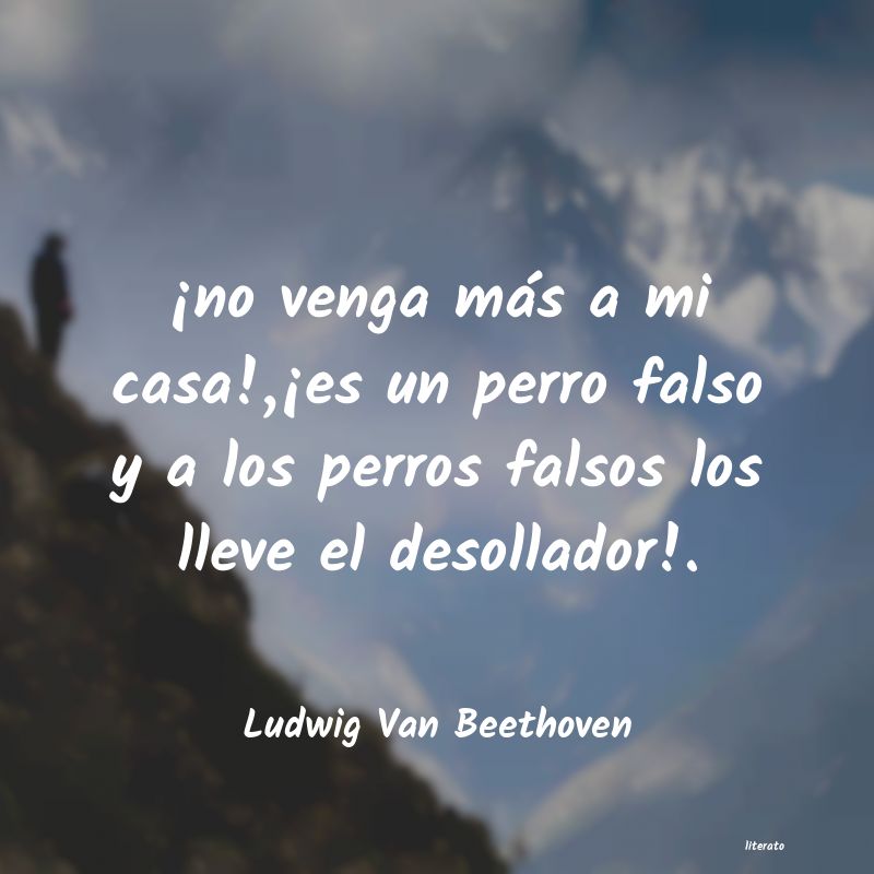 frases de Ludwig Van Beethoven