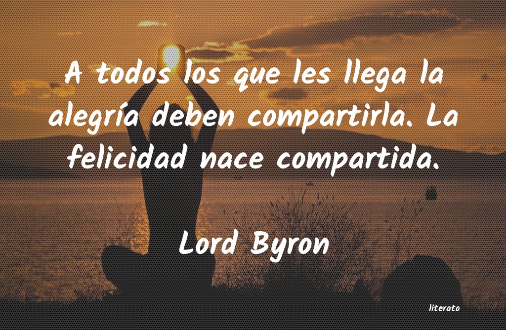 Frases de Lord Byron