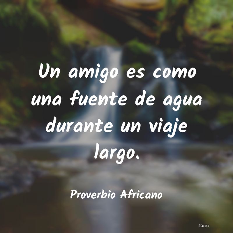 frases de Proverbio Africano