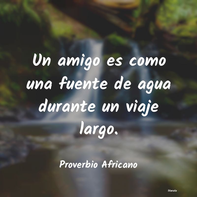 Frases de Proverbio Africano