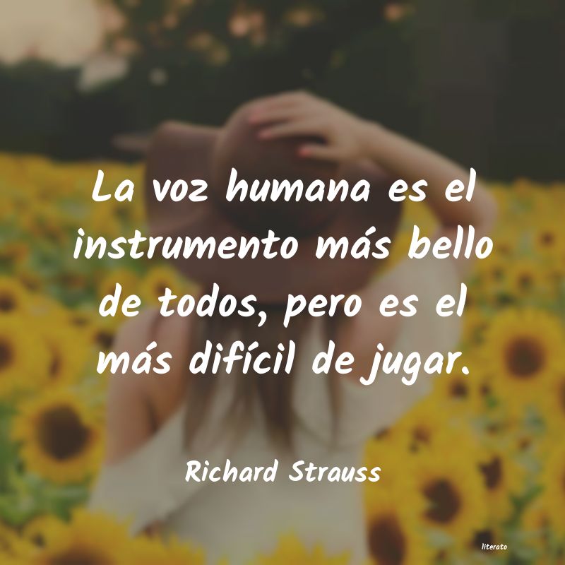 frases de Richard Strauss
