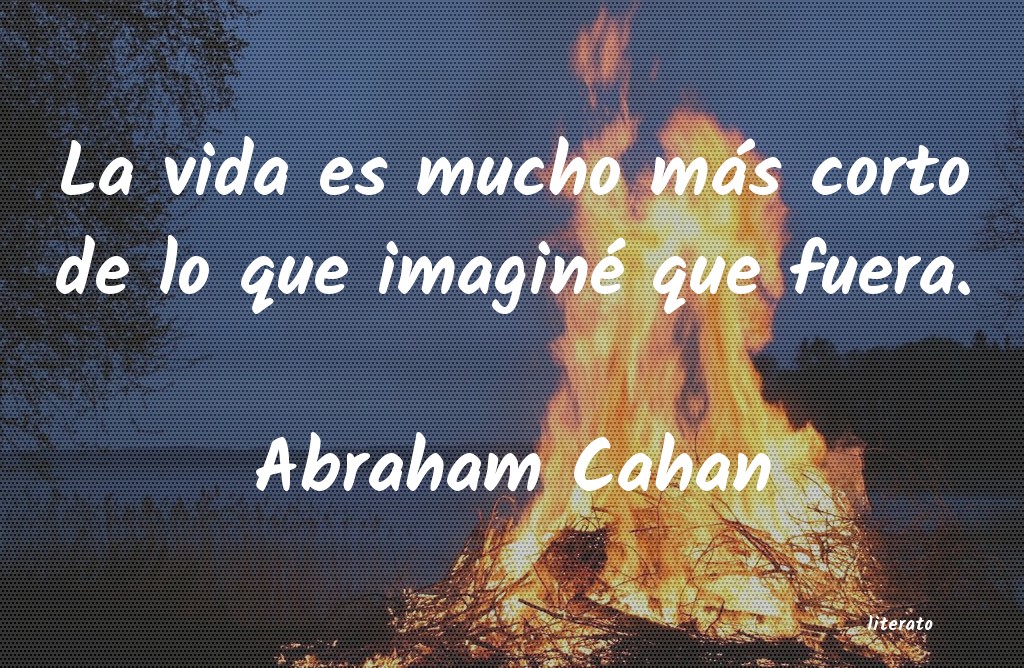 frases de Abraham Cahan