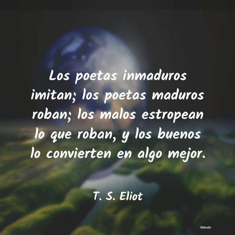 frases de T. S. Eliot