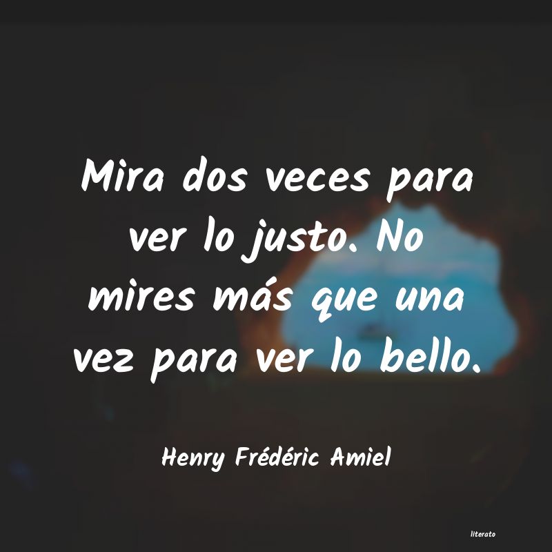 frases de Henry Frédéric Amiel