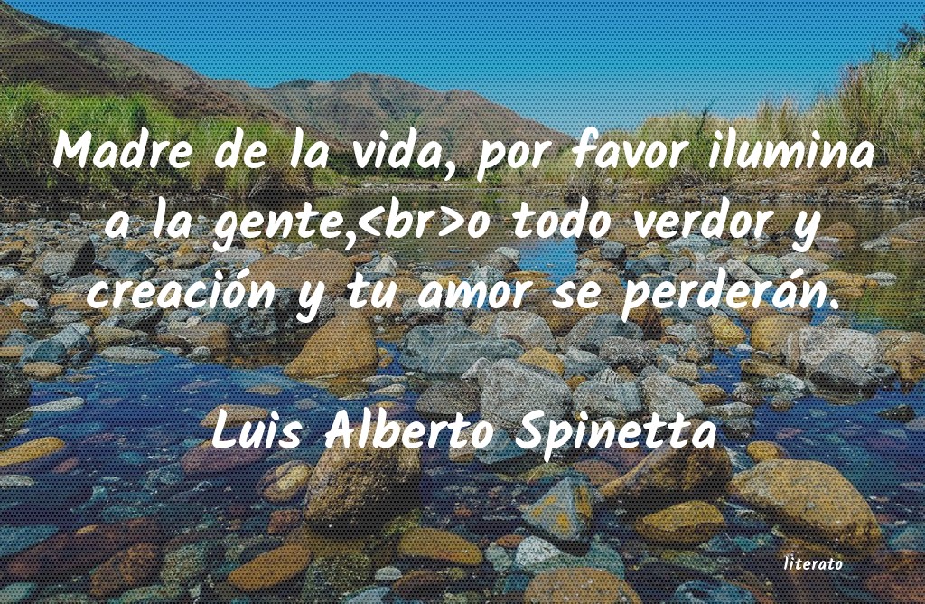 Frases de Luis Alberto Spinetta