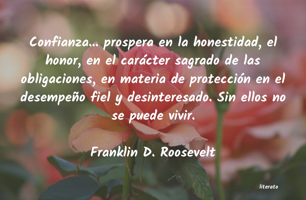 frases de Franklin D. Roosevelt