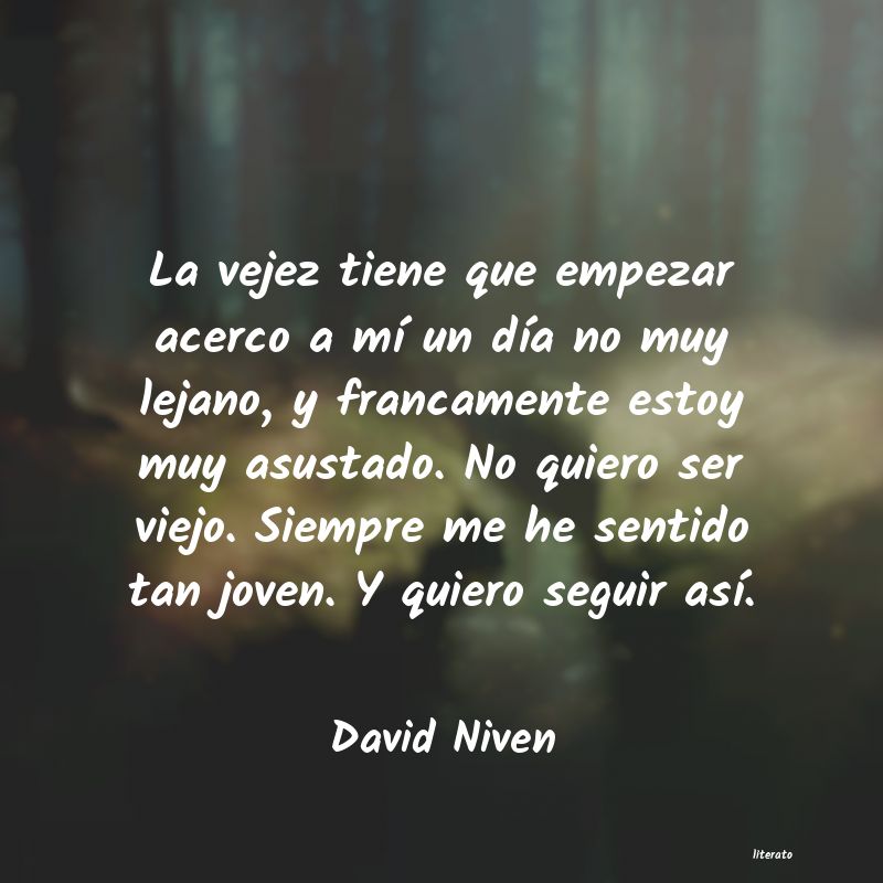 frases de David Niven