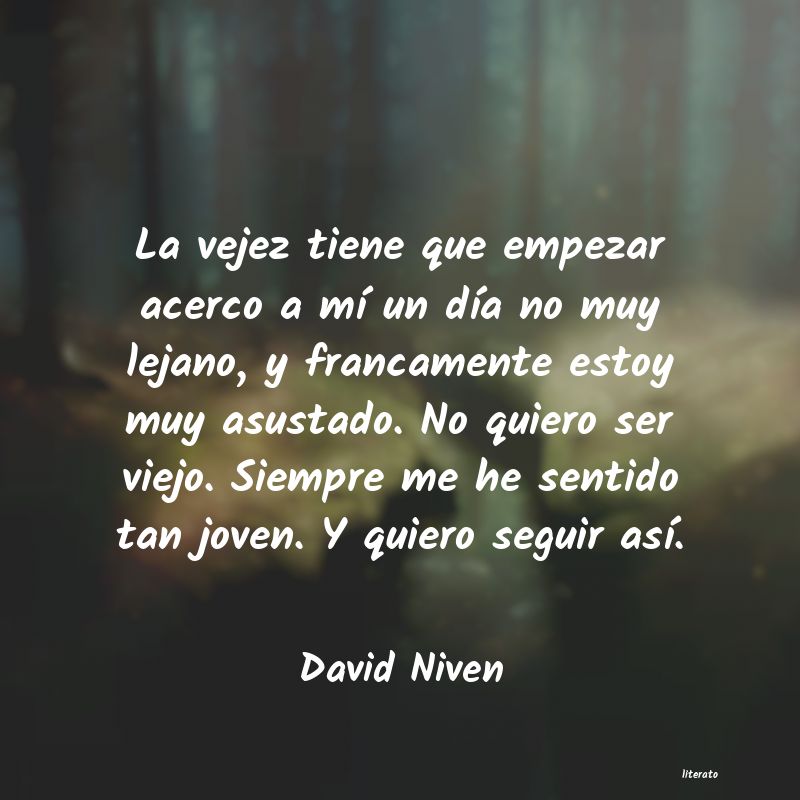 Frases de David Niven