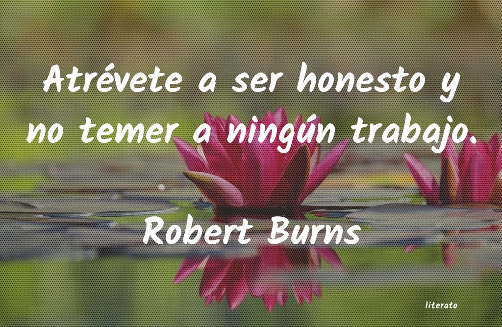 Frases de Robert Burns