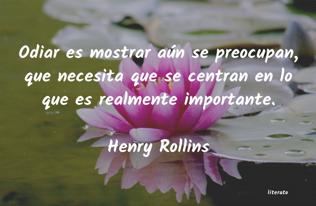 Frases de Henry Rollins