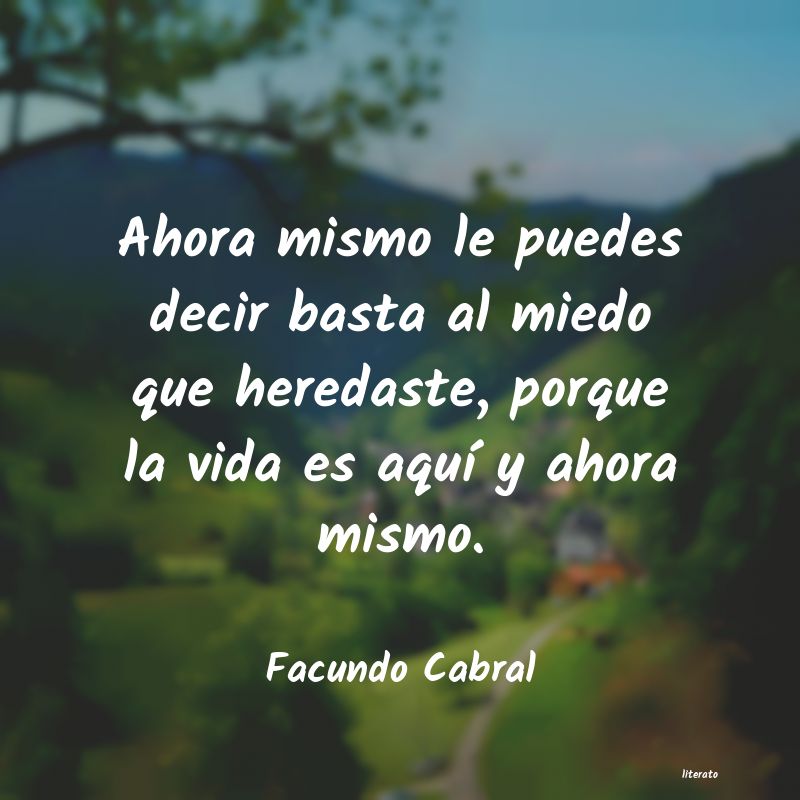 Frases de Facundo Cabral