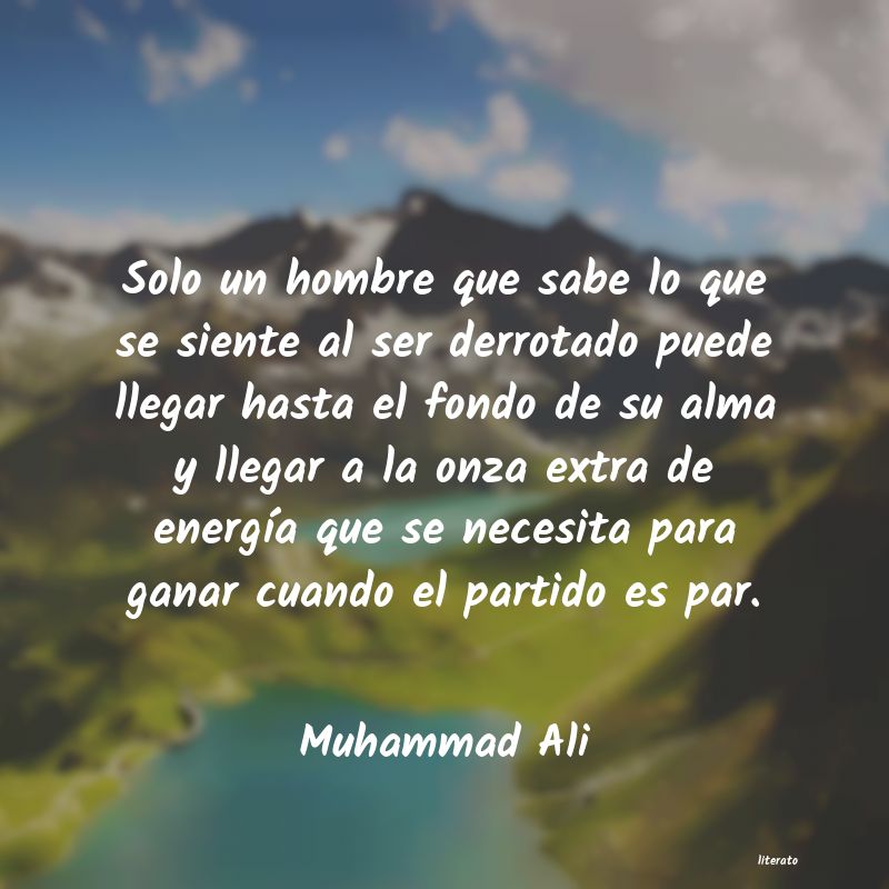 Frases de Muhammad Ali