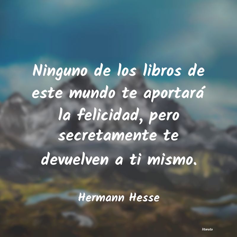 Frases de Hermann Hesse