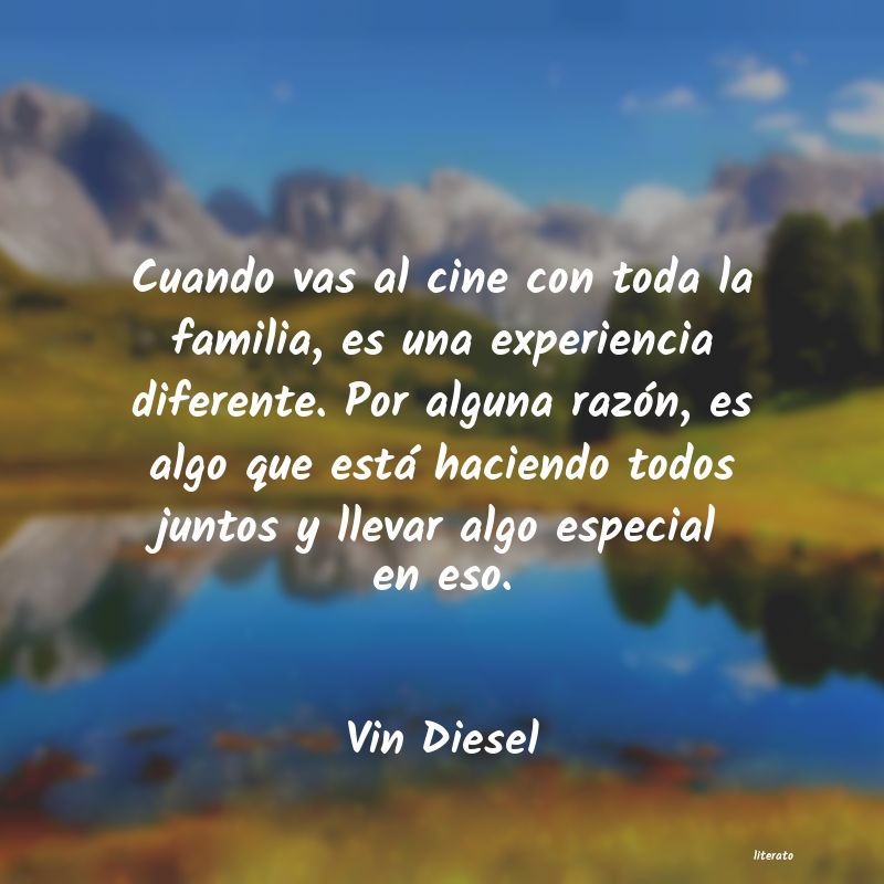 frases de Vin Diesel