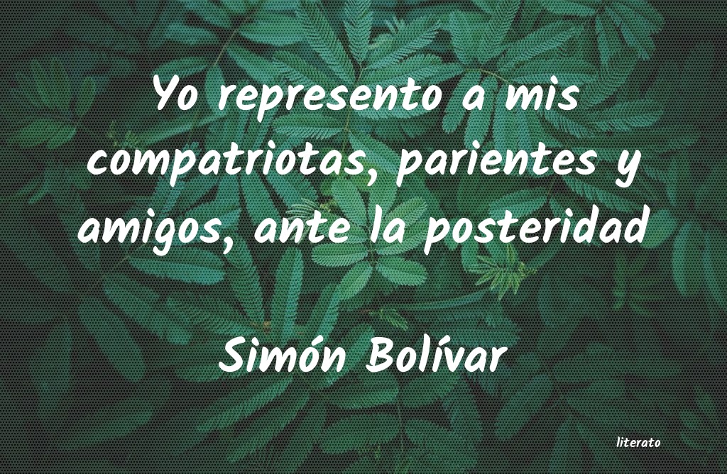 frases de Simón BolÃvar