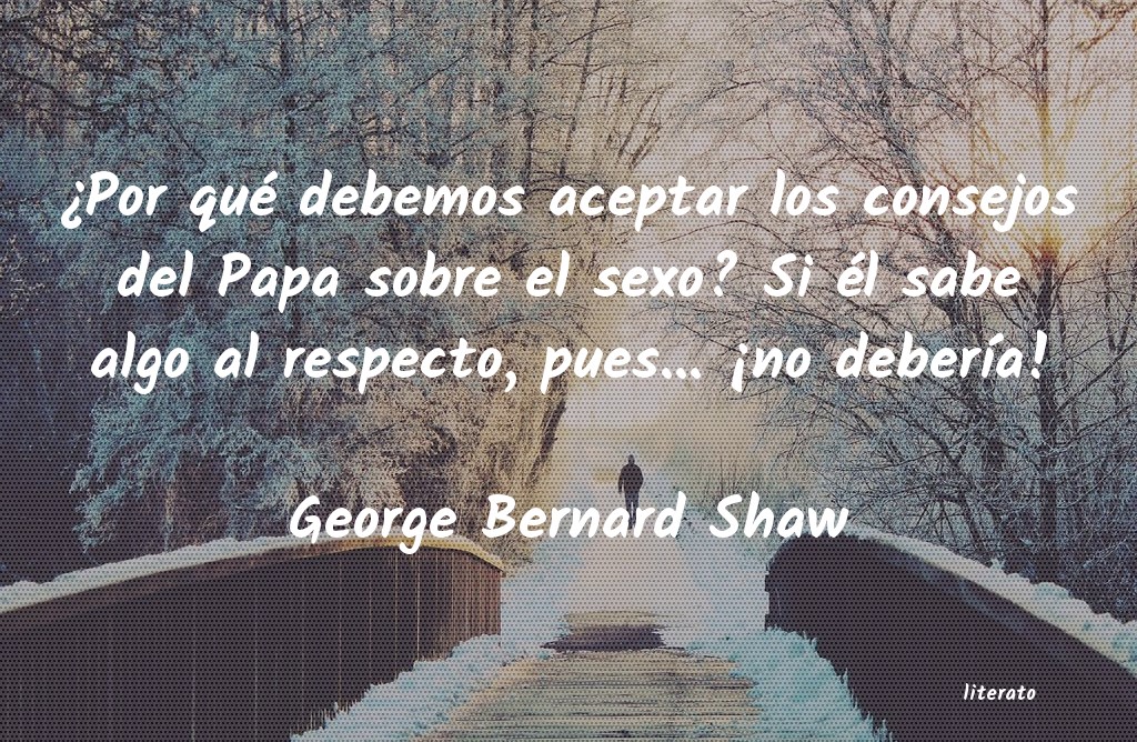 frases de George Bernard Shaw