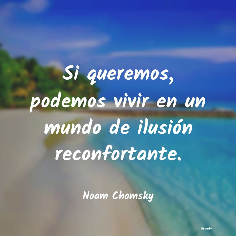 Frases de Noam Chomsky