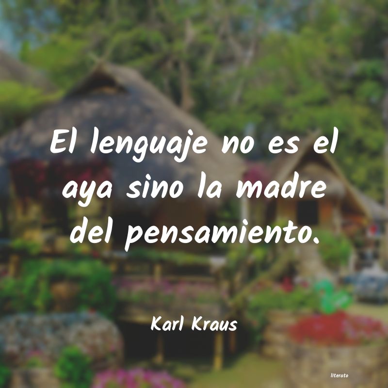 Frases de Karl Kraus