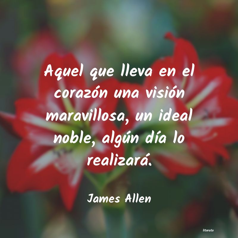 Frases de James Allen