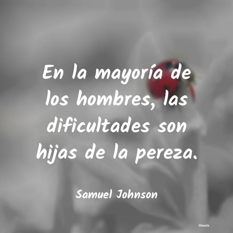 Frases de Samuel Johnson