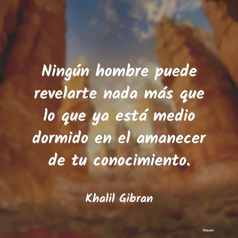 Frases de Khalil Gibran