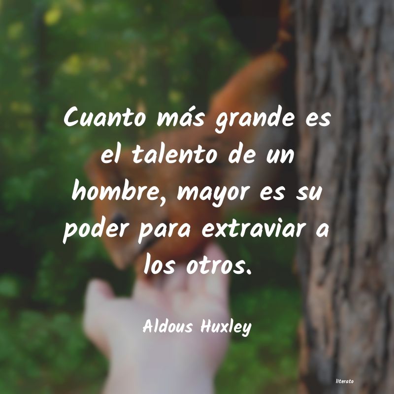 frases de Aldous Huxley