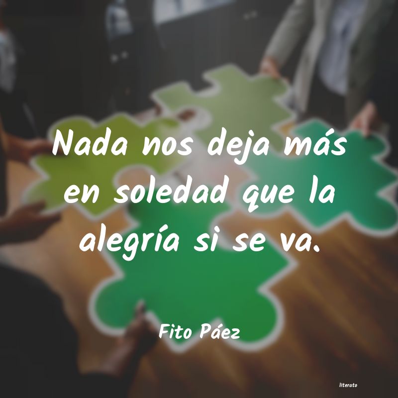 Frases de Fito Páez