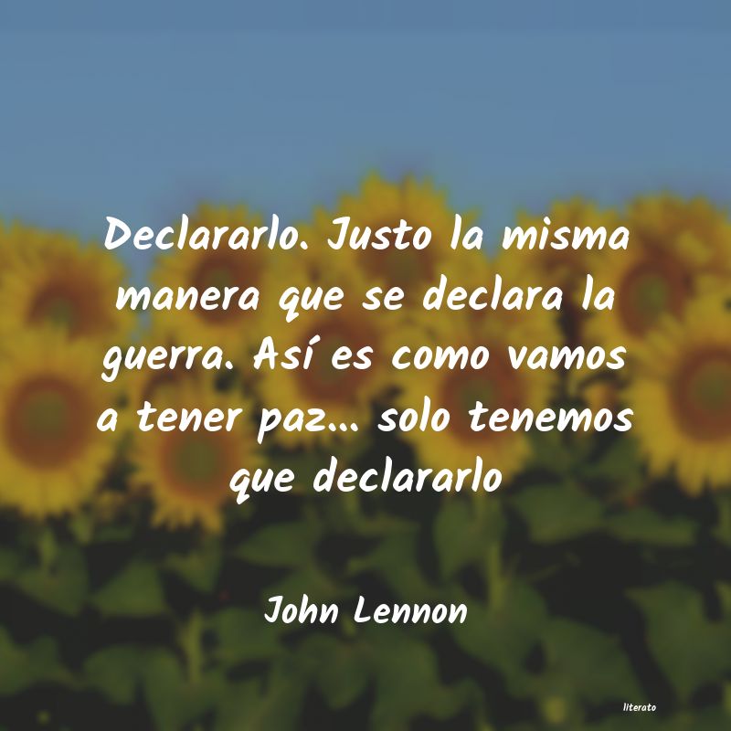 frases de John Lennon