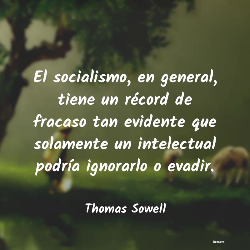 Frases de Thomas Sowell