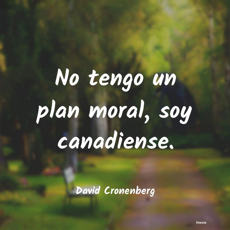 Frases de David Cronenberg