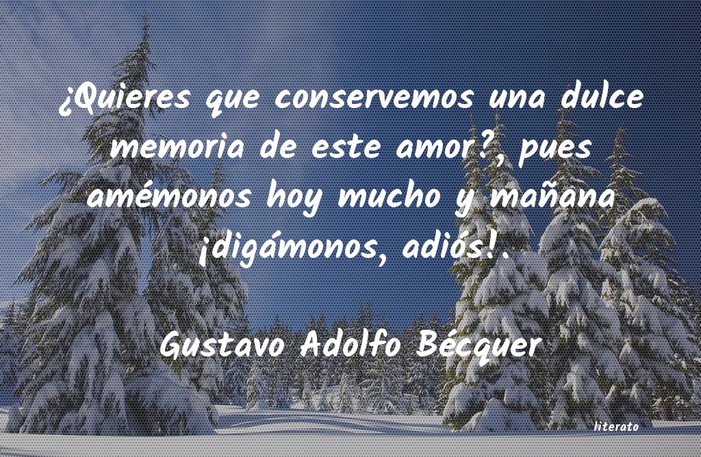 Frases de Gustavo Adolfo Bécquer