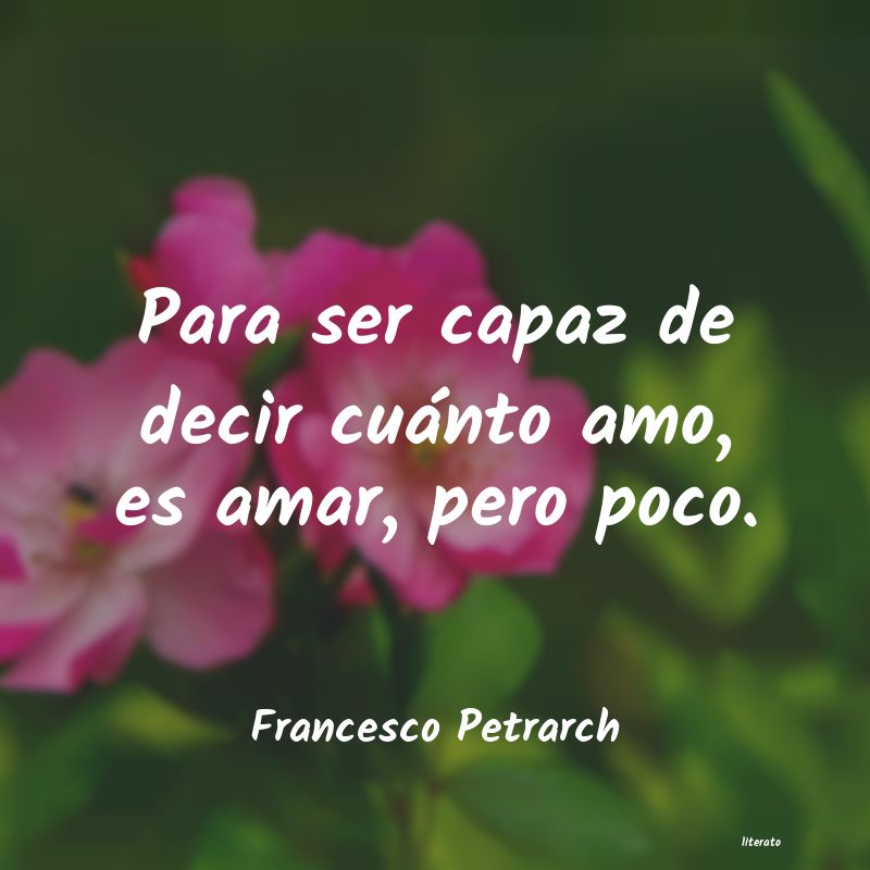 Frases de Francesco Petrarch