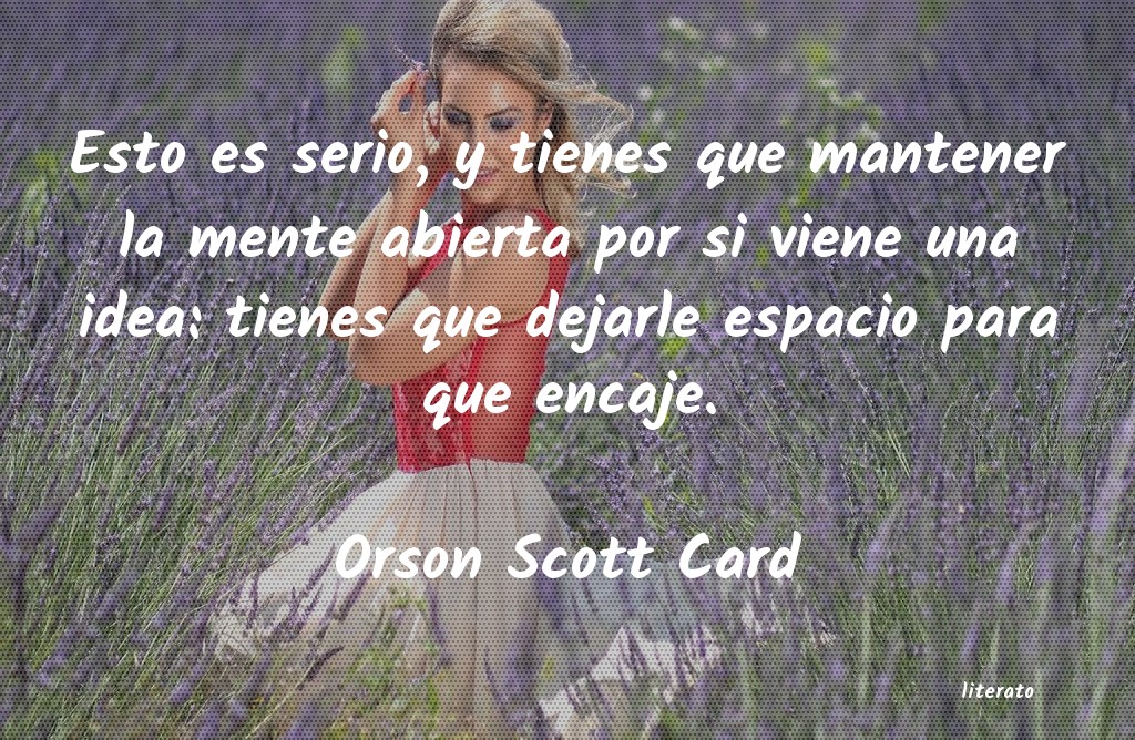 Frases de Orson Scott Card